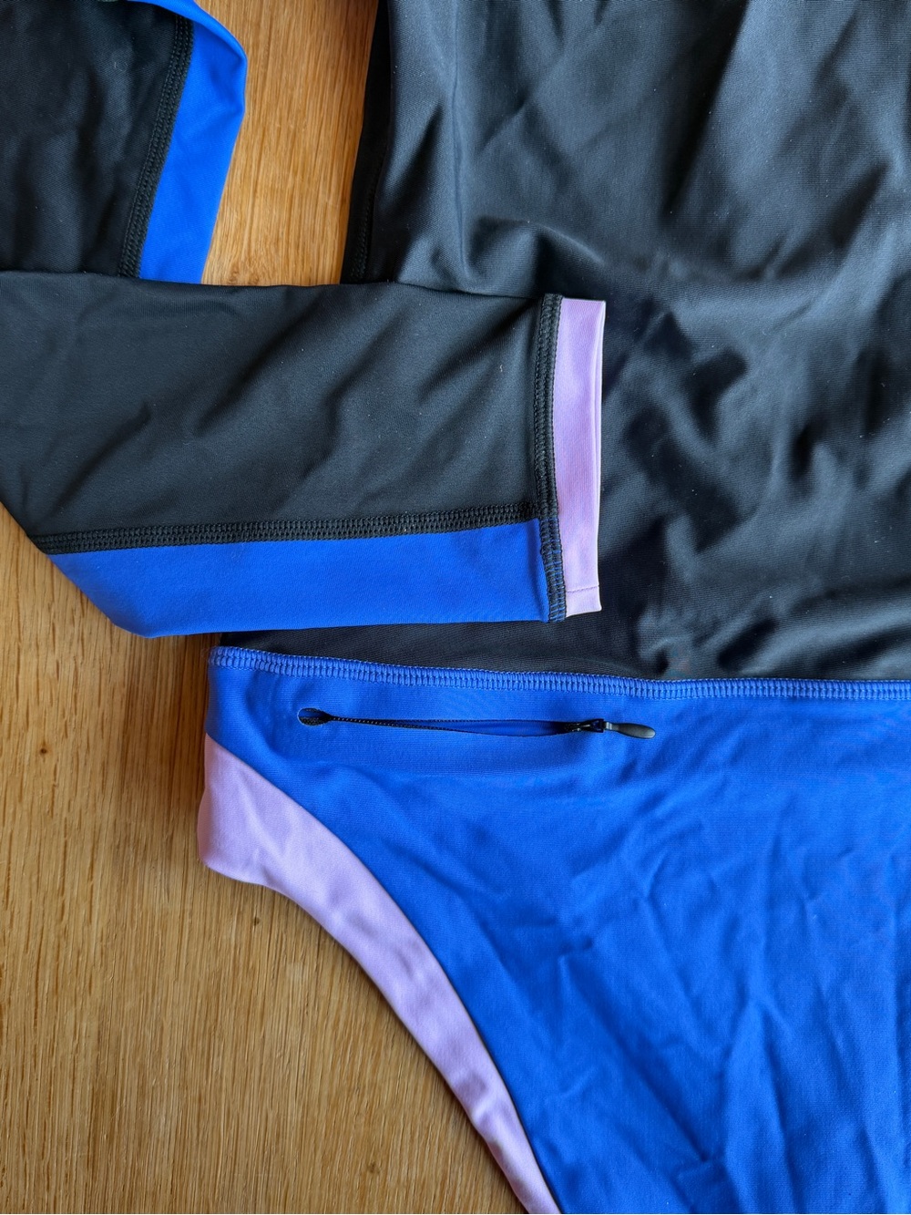 Title Nine Montera One Piece Swimsuit - Colorblock- new with hygienic liner - Picture 5 of 6